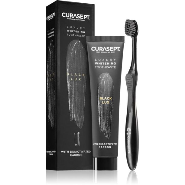 Curasept Black Lux Set комплект за избелване за зъби