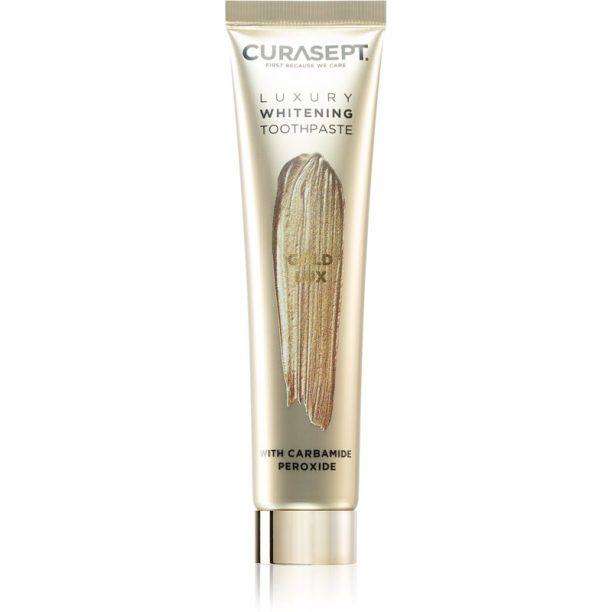 Curasept Gold Lux Toothpaste избелваща паста за зъби