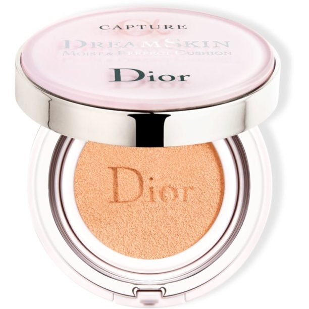 DIOR Capture Dreamskin Moist & Perfect Cushion хидратиращ фон дьо тен в гъба SPF 50 цвят 020 2x15 гр. на ниска цена