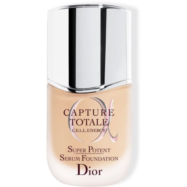 DIOR Capture Totale Super Potent Serum Foundation фон дьо тен против стареене на кожата SPF 20 цвят 1W Warm 30 мл. на ниска цена