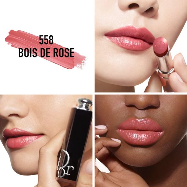 DIOR Dior Addict Refill бляскаво червило пълнител цвят 558 Bois de Rose 3