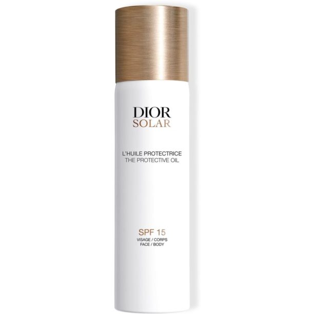 DIOR Dior Solar The Protective Face and Body Oil олио за тен SPF 15 125 мл. на ниска цена