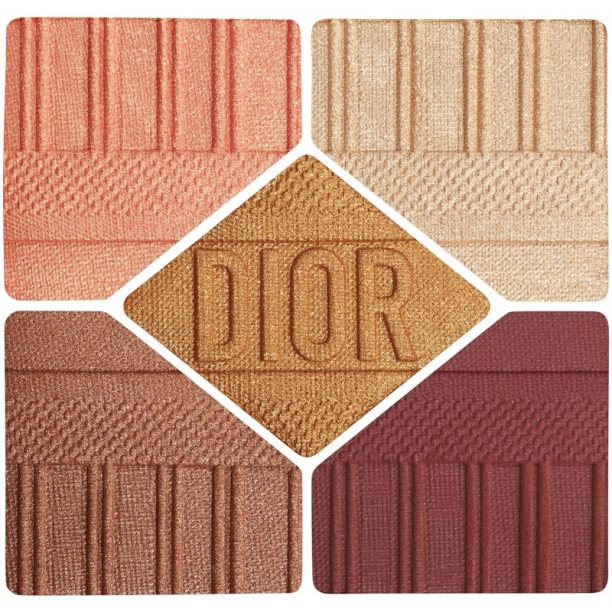 DIOR Diorshow 5 Couleurs Couture Dioriviera Limited Edition палитра сенки за очи цвят 479 Bayadère 7