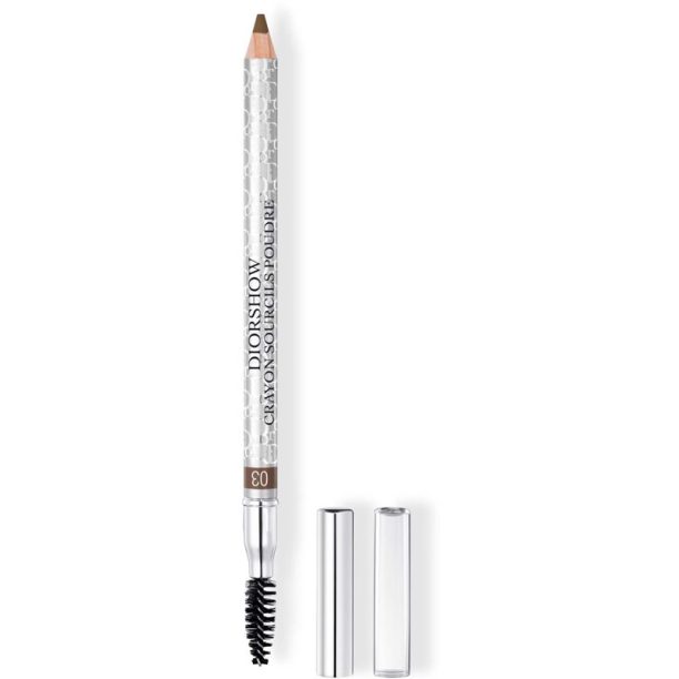 DIOR Diorshow Crayon Sourcils Poudre водоустойчив молив за вежди цвят 03 Brown 1