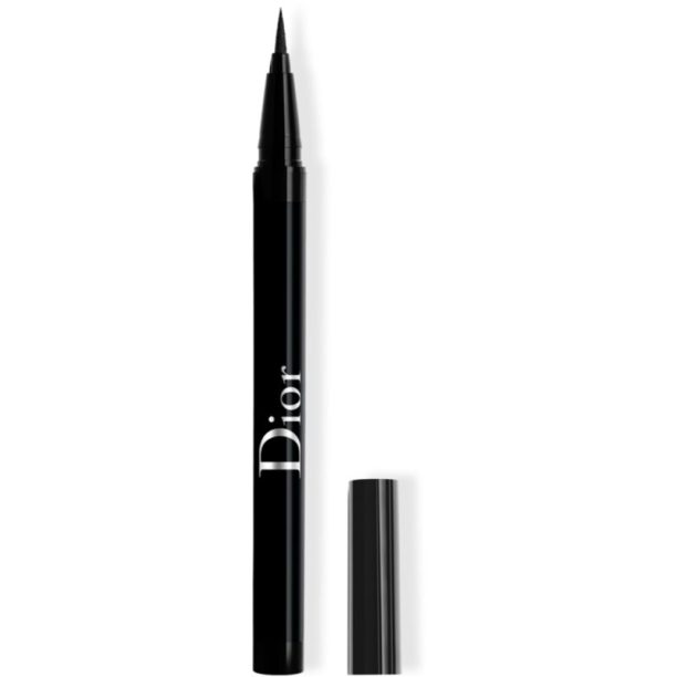 DIOR Diorshow On Stage Liner течна очна линия в писалка водоустойчиви цвят 091 Matte Black 0