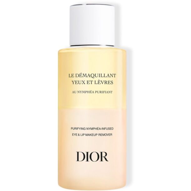 DIOR Eye & Lip Makeup Remover двуфазен продукт за премахване на грим от очите и устните 125 мл. на ниска цена