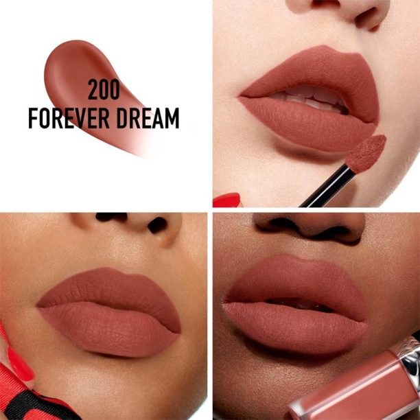 DIOR Rouge Dior Forever Liquid матиращо течно червило цвят 200 Forever Dream 6 мл. на ниска цена