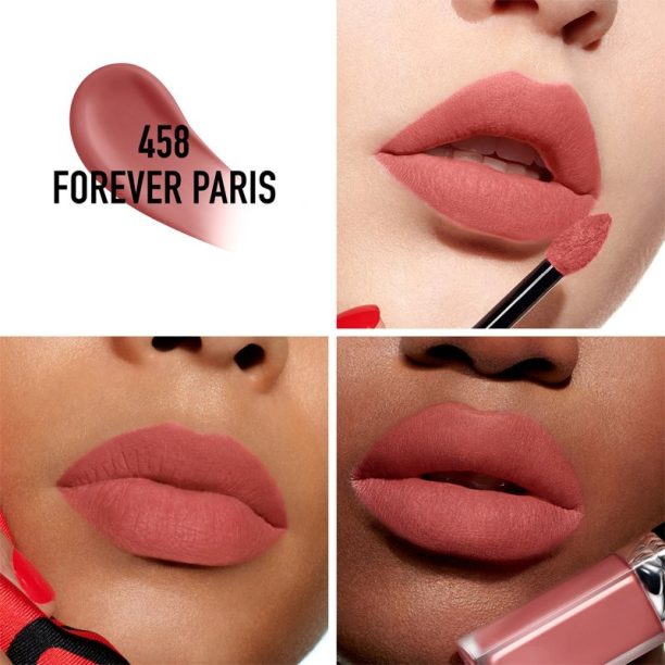 DIOR Rouge Dior Forever Liquid матиращо течно червило цвят 458 Forever Paris 6 мл. на ниска цена