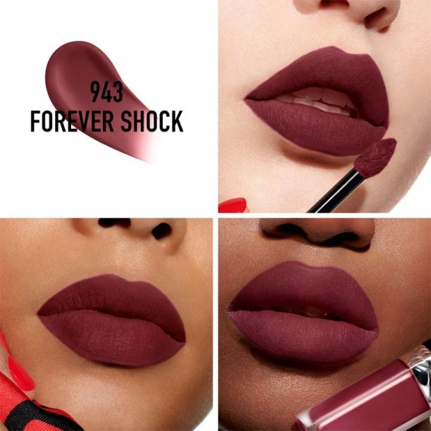 DIOR Rouge Dior Forever Liquid матиращо течно червило цвят 943 Forever Shock 6 мл. на ниска цена