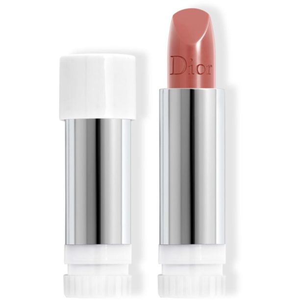 DIOR Rouge Dior The Refill хидратиращ балсам за устни пълнител цвят 100 Nude Look Satin 3