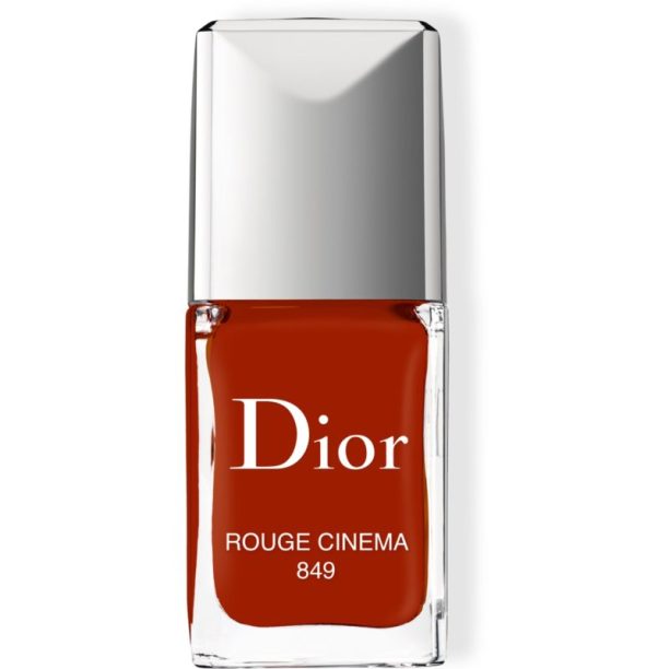 DIOR Rouge Dior Vernis лак за нокти цвят 849 Rouge Cinema 10 мл.