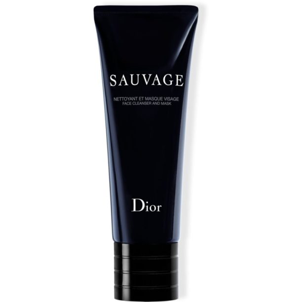 DIOR Sauvage почистваща маска и гел 2в1 за мъже 120 мл. на ниска цена