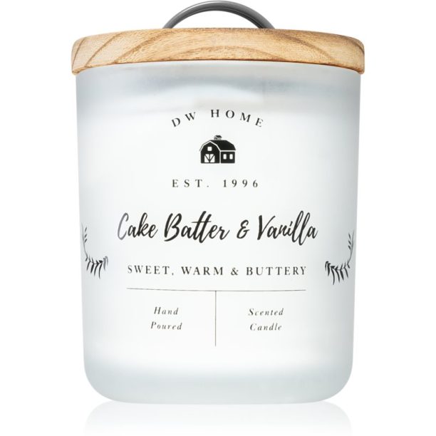 DW Home Farmhouse Cake Batter & Vanilla ароматна свещ 264 гр.