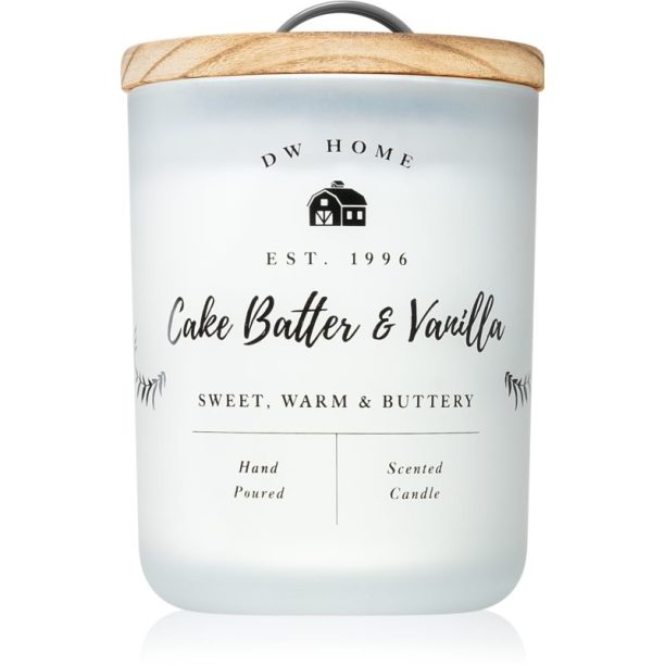 DW Home Farmhouse Cake Batter & Vanilla ароматна свещ 434 гр.