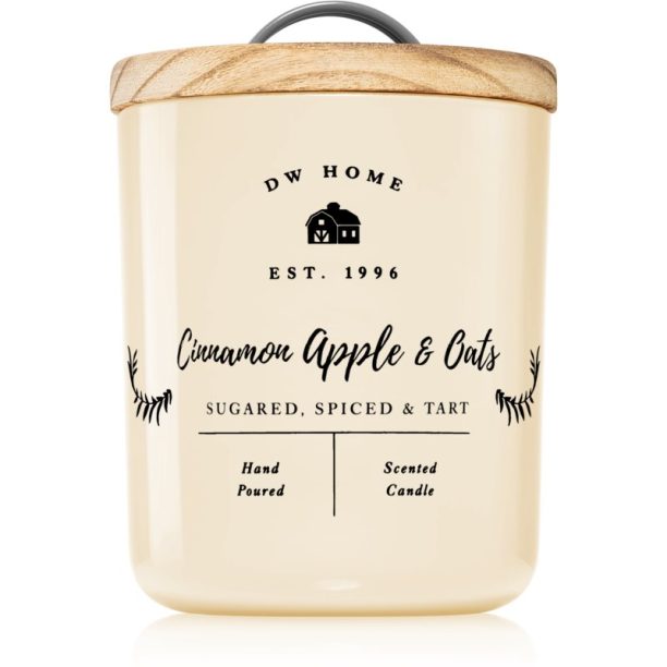 DW Home Farmhouse Cinnamon Apple & Oats ароматна свещ 241 гр.