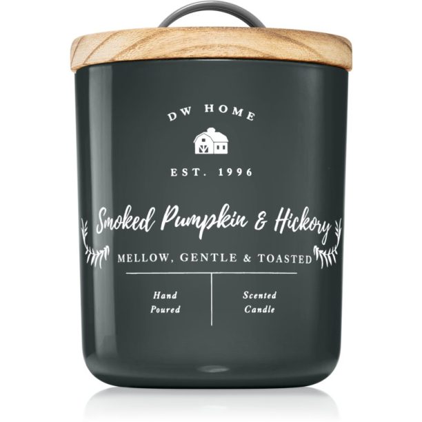 DW Home Farmhouse Smoked Pumpkin & Hickory ароматна свещ 255 гр.