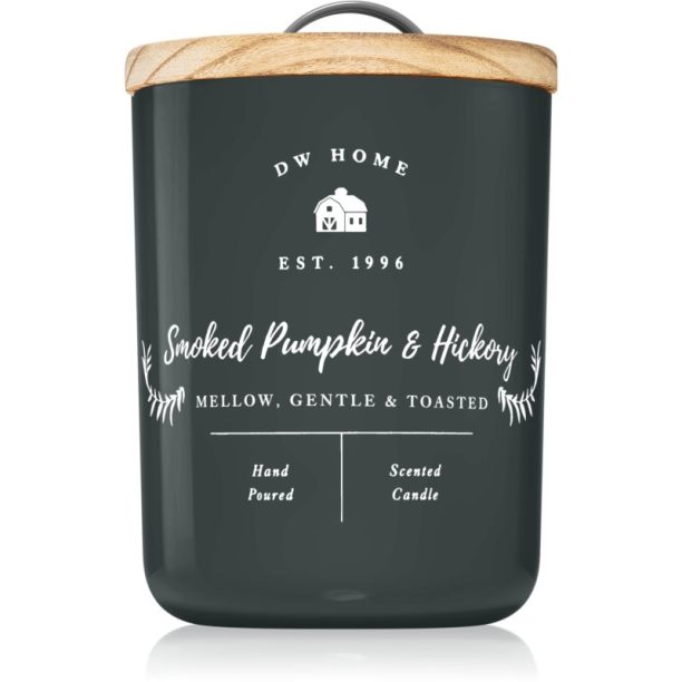 DW Home Farmhouse Smoked Pumpkin & Hickory ароматна свещ 425