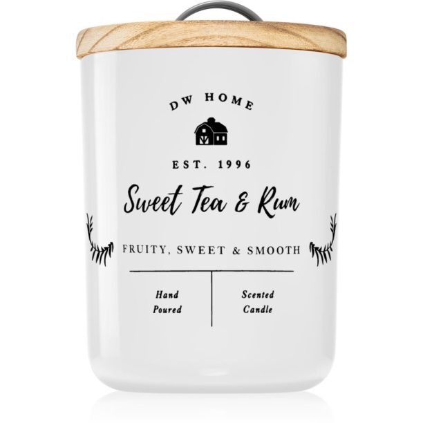 DW Home Farmhouse Sweet Tea & Rum ароматна свещ 428 гр.