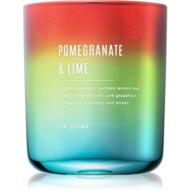 DW Home Pomegranate & Lime ароматна свещ 264 гр.