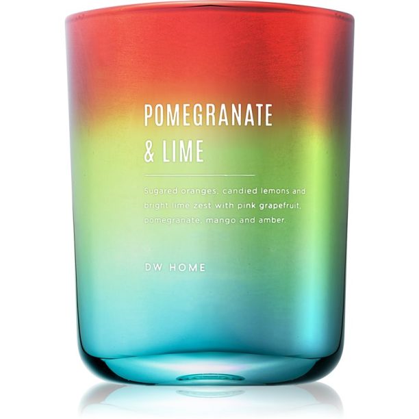 DW Home Pomegranate & Lime ароматна свещ 434 гр.