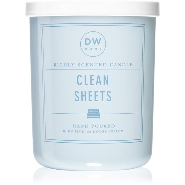 DW Home Signature Clean Sheets ароматна свещ 434 гр.