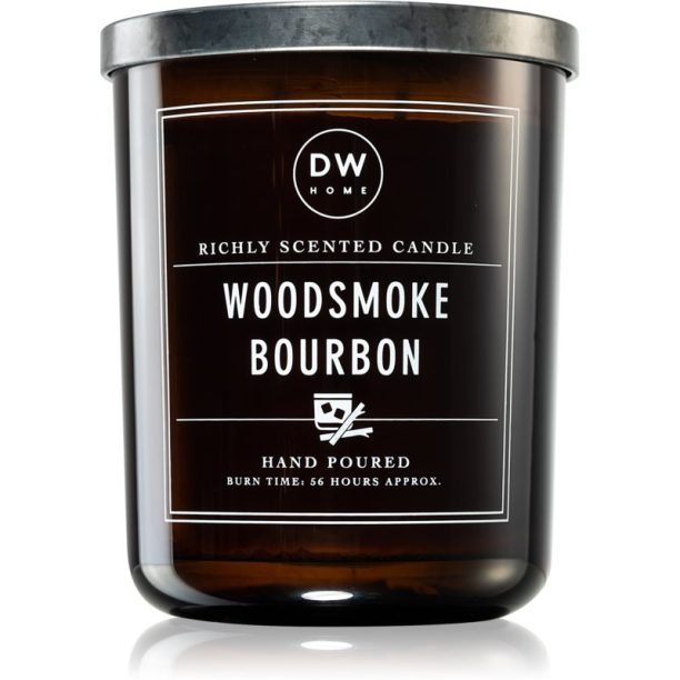 DW Home Signature Woodsmoke Bourbon ароматна свещ 428 гр.