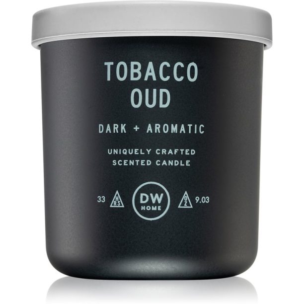 DW Home Text Tobacco Oud ароматна свещ 255 гр.