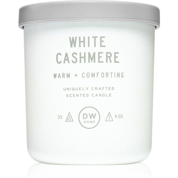 DW Home Text White Cashmere ароматна свещ 255 гр.