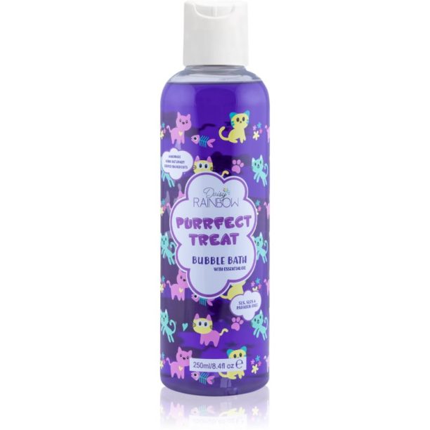 Daisy Rainbow Bubble Bath Purrfect Treat душ-гел и пяна за вана за деца 250 мл.