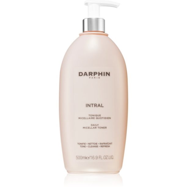 Darphin Intral Daily Micellar Toner нежна почистваща мицеларна вода за чувствителна кожа на лицето 500 мл.