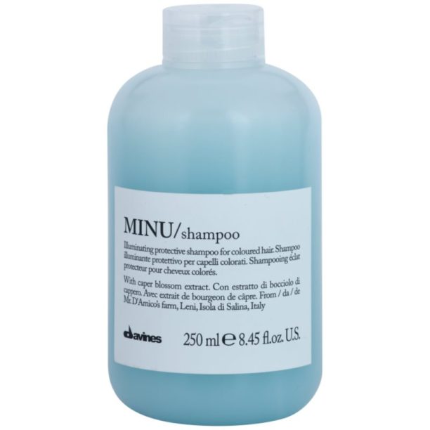 Davines Essential Haircare MINU Shampoo защитен шампоан за боядисана коса 250 мл.