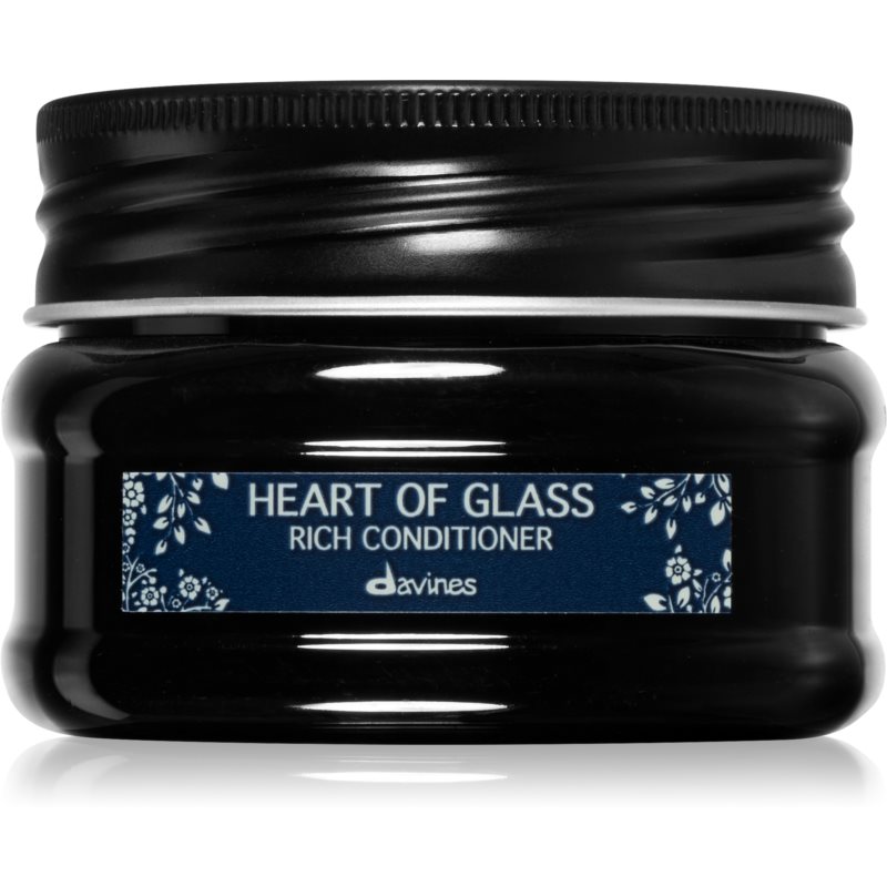 Davines Heart of Glass Rich Conditioner подсилващ балсам за руса коса 90 мл.