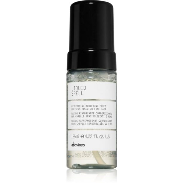 Davines Liquid Spell Reinforcing Bodifying Fluid грижа без отмиване за фина коса 125 мл.