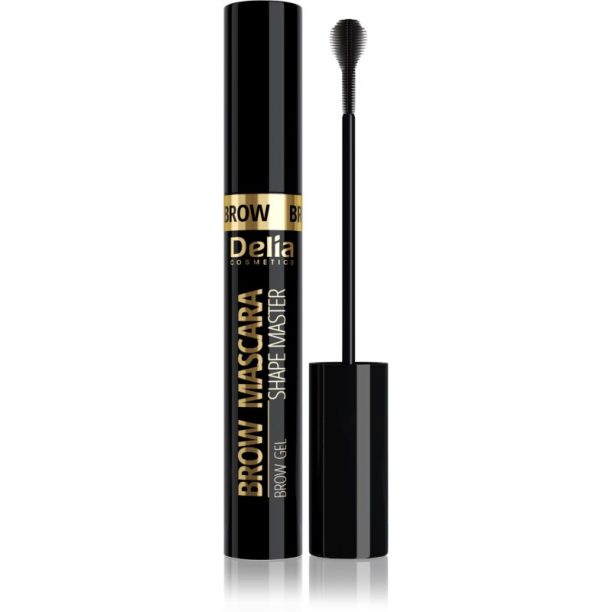 Delia Cosmetics Brow Mascara Shape Master спирала за вежди цвят 03 Black 11 мл.