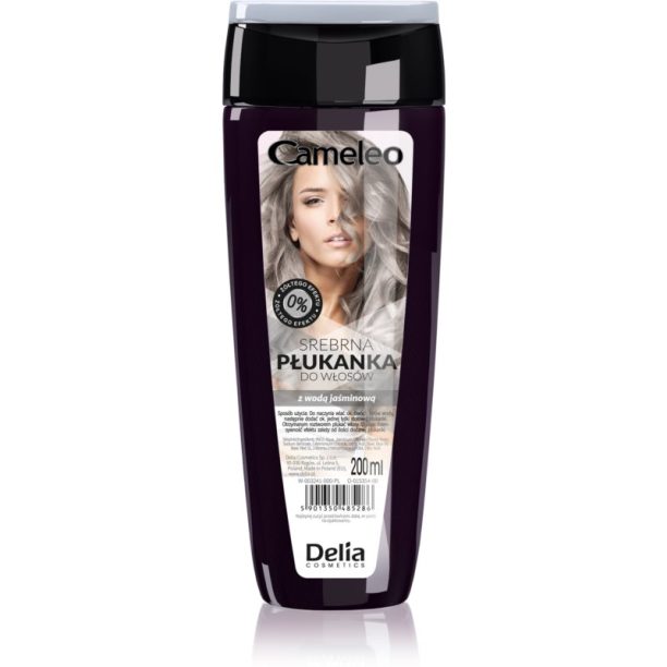 Delia Cosmetics Cameleo Flower Water тонираща боя за коса цвят Silver 200 мл.