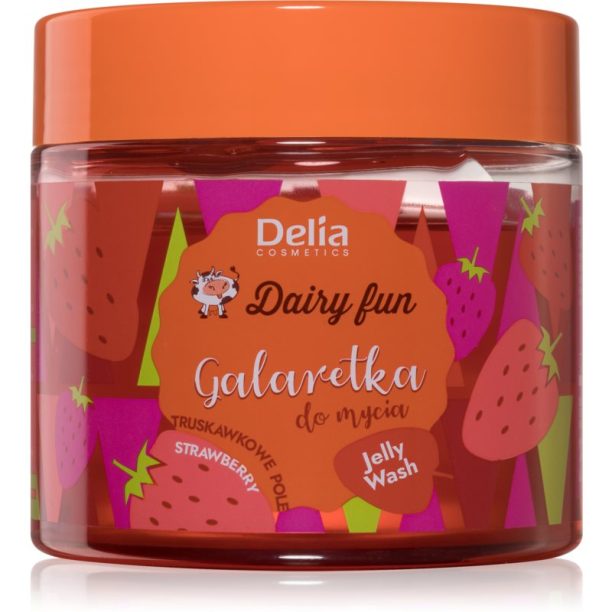 Delia Cosmetics Dairy Fun душ гел Strawberry 350 гр.