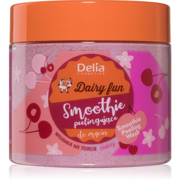 Delia Cosmetics Dairy Fun пилинг за тяло Cherry 350 гр.