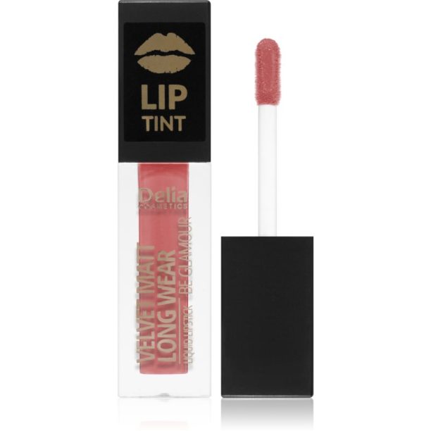 Delia Cosmetics Lip Tint матиращо течно червило цвят 011 Candy Raff 5 мл.