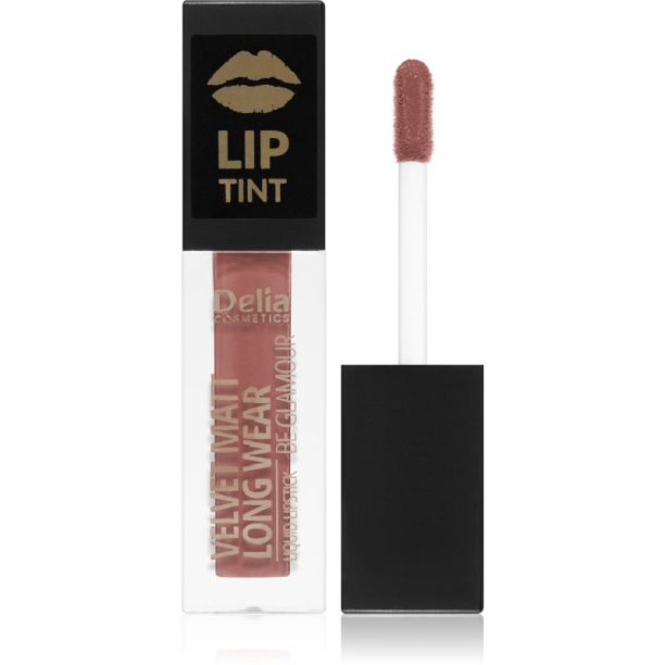 Delia Cosmetics Lip Tint матиращо течно червило цвят 013 SIMPLE CHICK 5 мл.