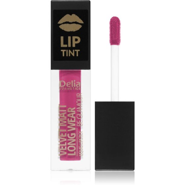 Delia Cosmetics Lip Tint матиращо течно червило цвят 014 Baby Diva 5 мл.