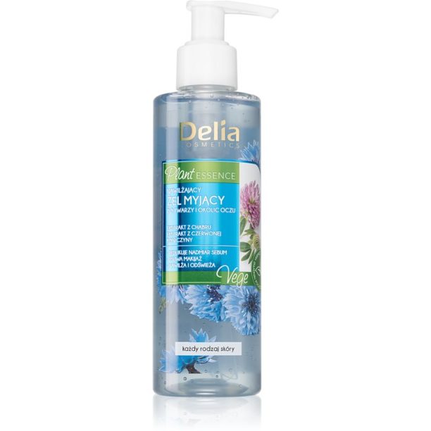 Delia Cosmetics Plant Essence хидратиращ почистващ гел 200 мл.