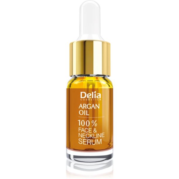 Delia Cosmetics Professional Face Care Argan Oil интензивен регенериращ и подмладяващ серум с арганово масло за лице