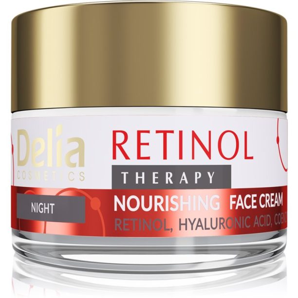 Delia Cosmetics Retinol Therapy подхранващ нощен крем 50 мл.