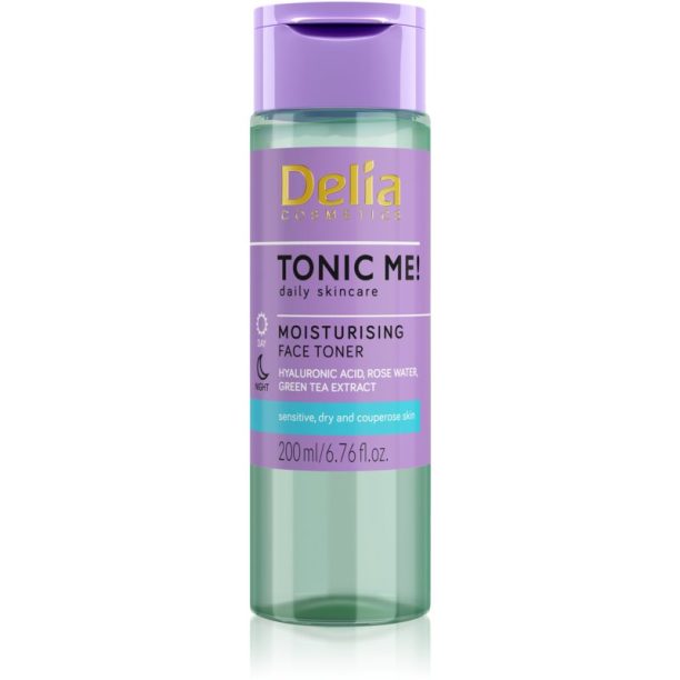 Delia Cosmetics Tonic Me! хидратиращ тоник дневен и нощен 200 мл.