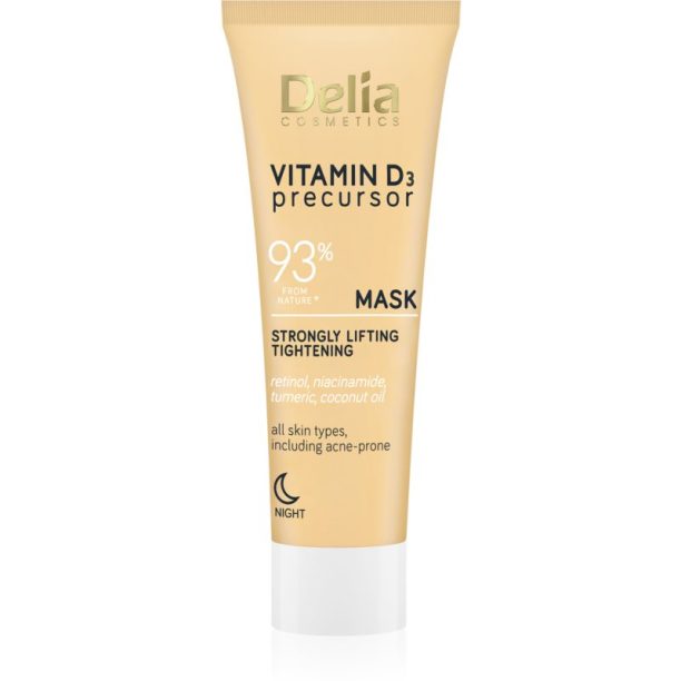 Delia Cosmetics Vitamin D3 Precursor лифтинг маска за нощ 50 м