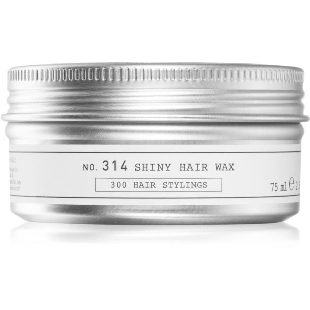 Depot No. 314 Shiny Hair Wax восък за коса за естествена фиксация 75 мл.