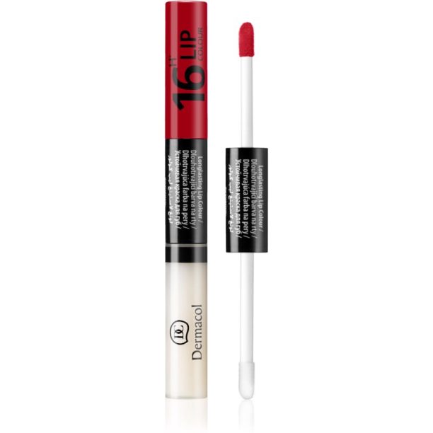 Dermacol 16H Lip Colour дълготране двуфазен цвят и гланц за устни цвят 03 4.8 гр.