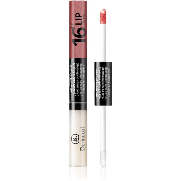 Dermacol 16H Lip Colour дълготране двуфазен цвят и гланц за устни цвят 05 4.8 гр.