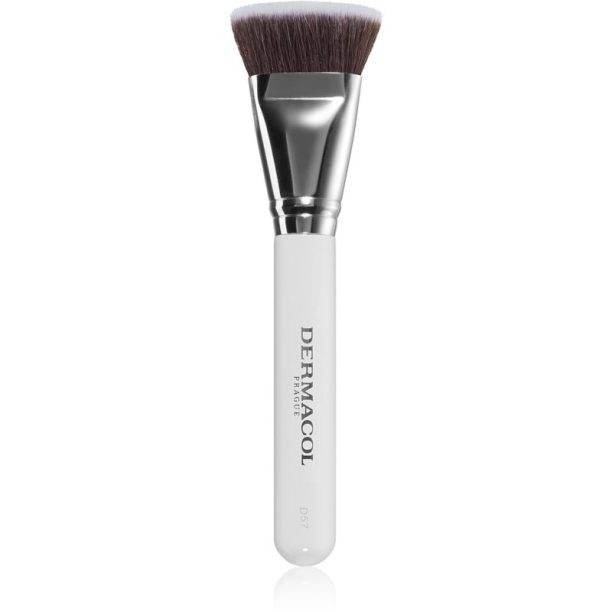 Dermacol Accessories Master Brush by PetraLovelyHair четка за контури D57 Silver 1 бр.