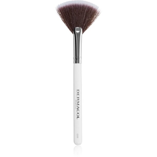 Dermacol Accessories Master Brush by PetraLovelyHair четка за озарител D59 Silver 1 бр.